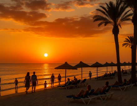 Les plus beaux couchers de soleil de Djerba
