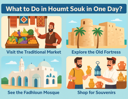 Que faire à Houmt Souk en une journée ?