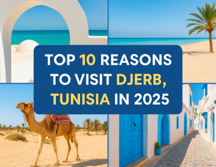Les 10 raisons de visiter Djerba Tunisie en 2025
