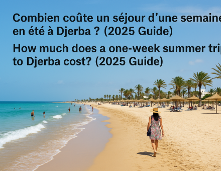 Combien coûte un séjour d’une semaine en été à Djerba ?